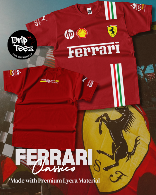 Ferrari Classico Tee - LYCRA Material