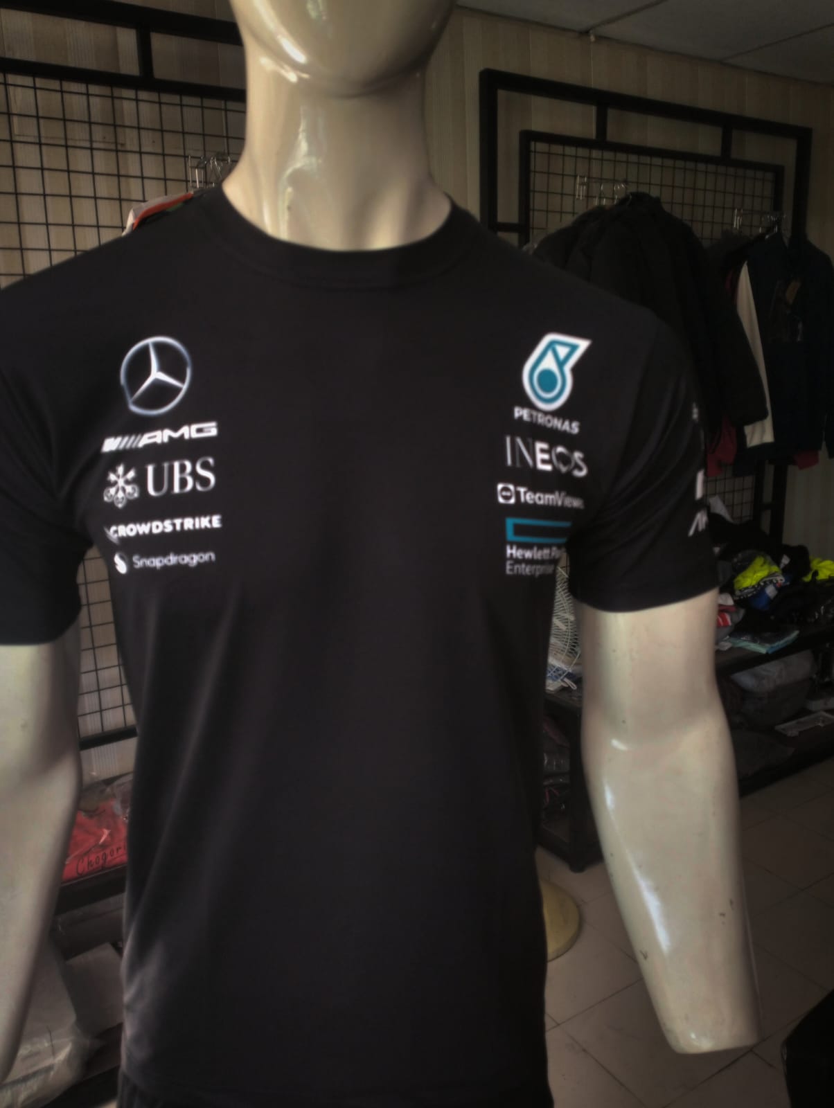 Mercedes AMG 2024 - Premium Lycra T-Shirt