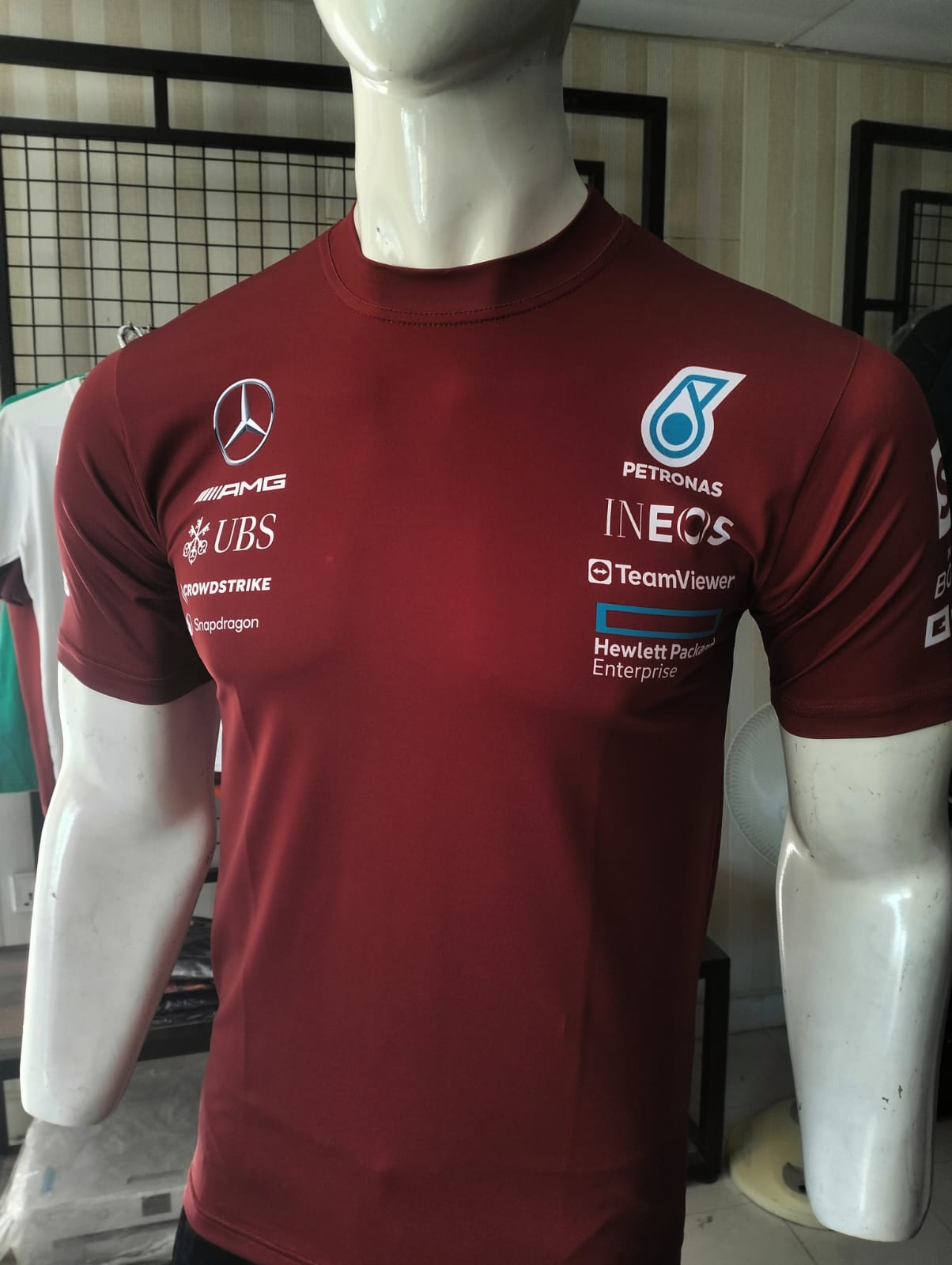 Mercedes AMG 2024 - Premium Lycra T-Shirt