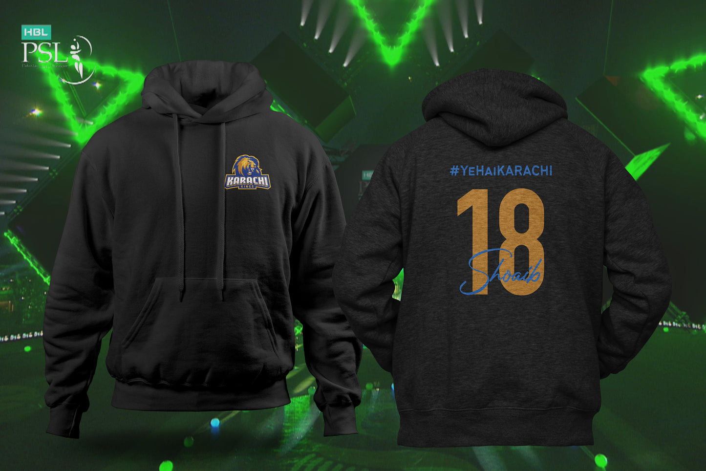 PSL Franchises - Player Hoodies