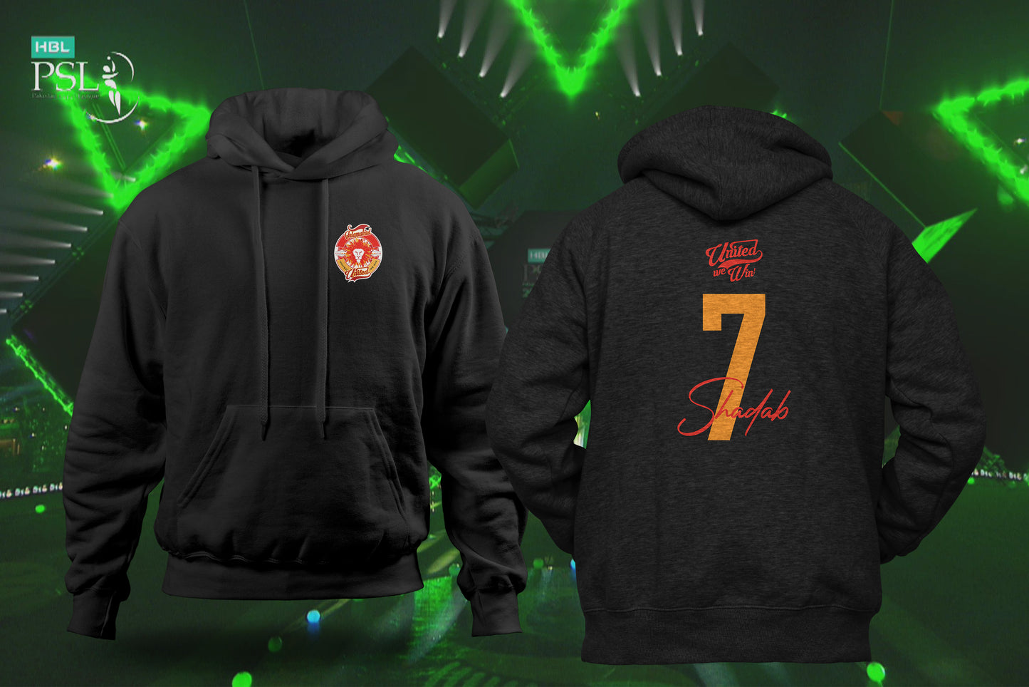 PSL Franchises - Player Hoodies