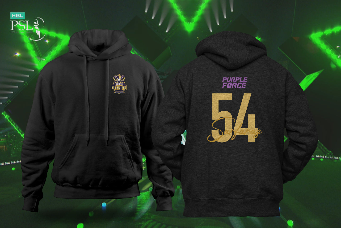 PSL Franchises - Player Hoodies