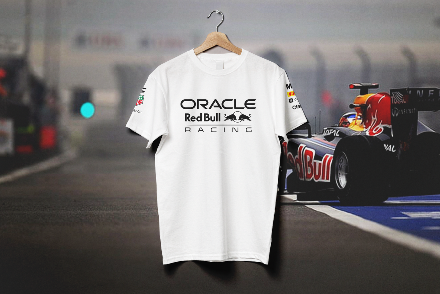 RedBull Oracle Sponsors T-shirt