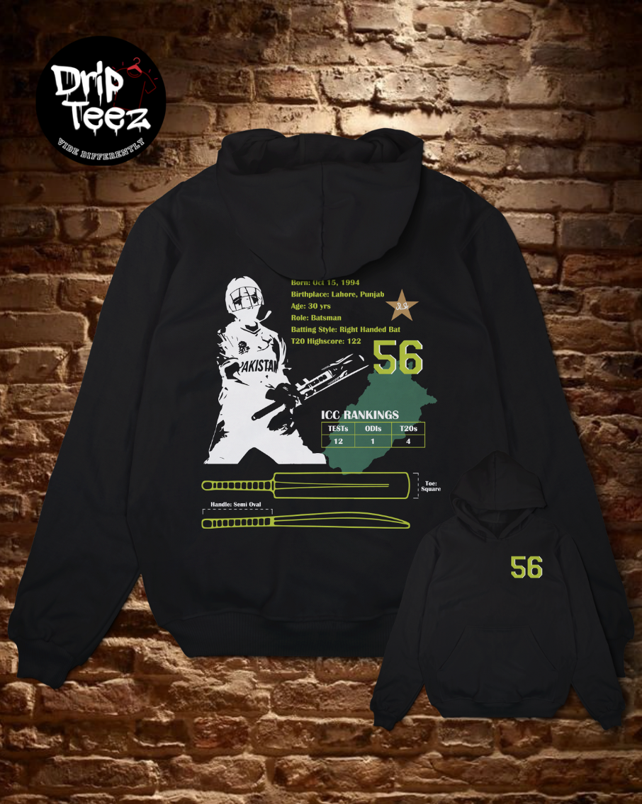 Cricket Player Stats Hoodies