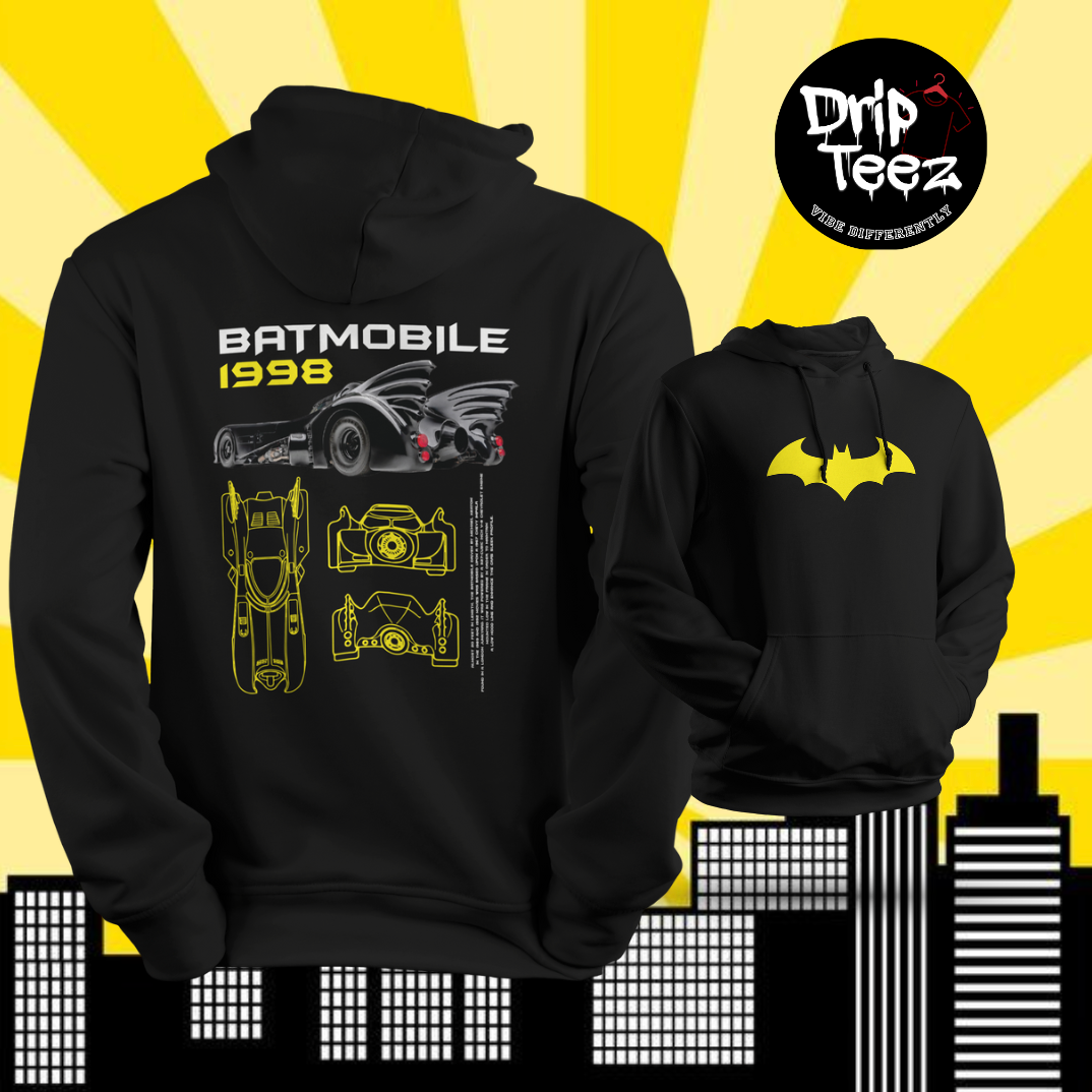 Batmobile 1989 Hoodie