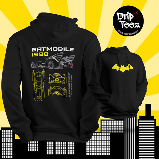 Batmobile 1989 Hoodie