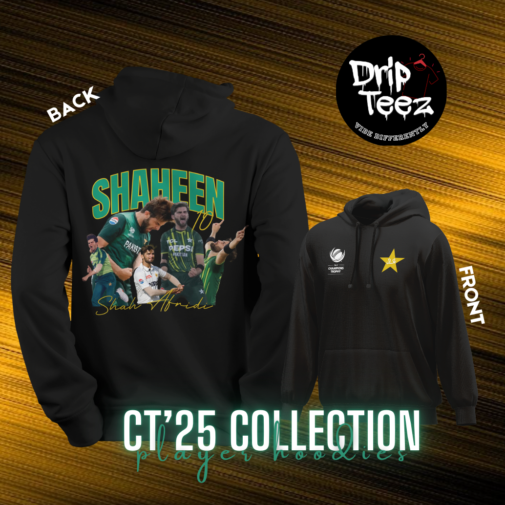 Champions Trophy 2025 - Player Hoodies