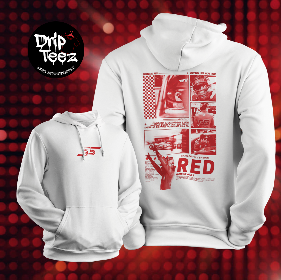 RED ~ Carlos's Version Graphic Hoodie