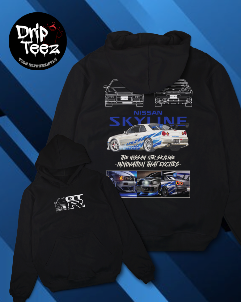 Nissan Skyline R34 Hoodie