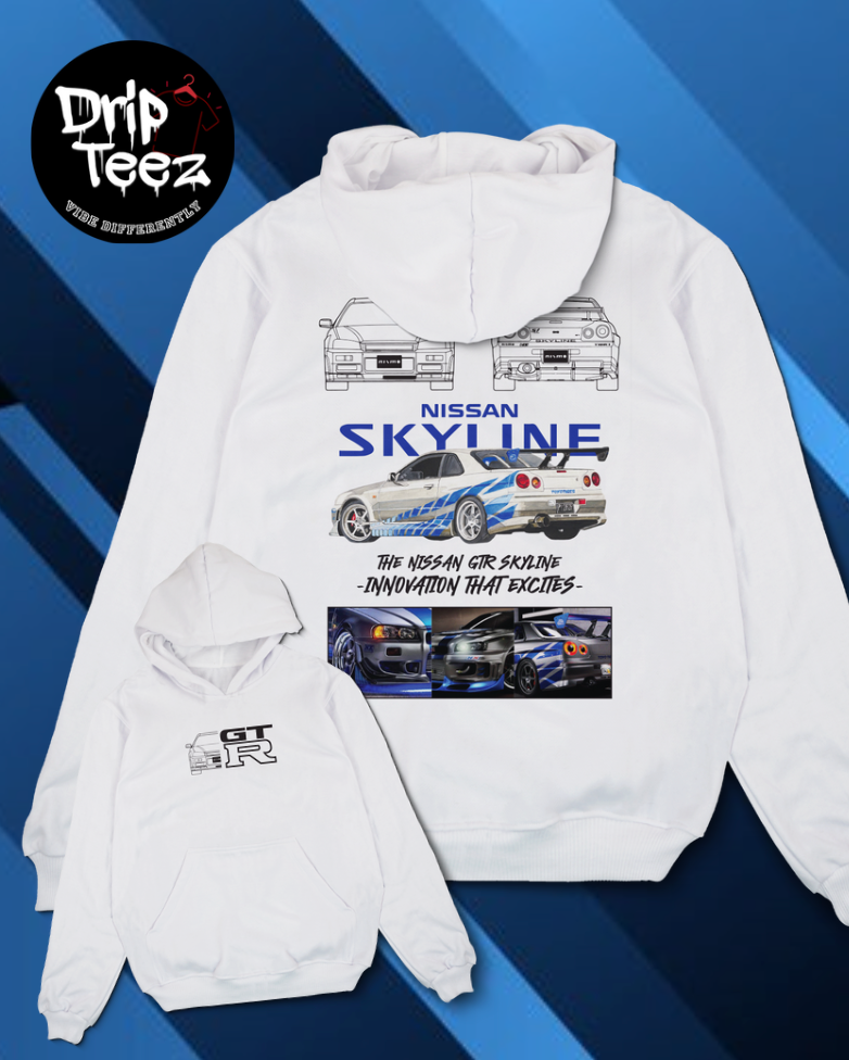 Nissan Skyline R34 Hoodie