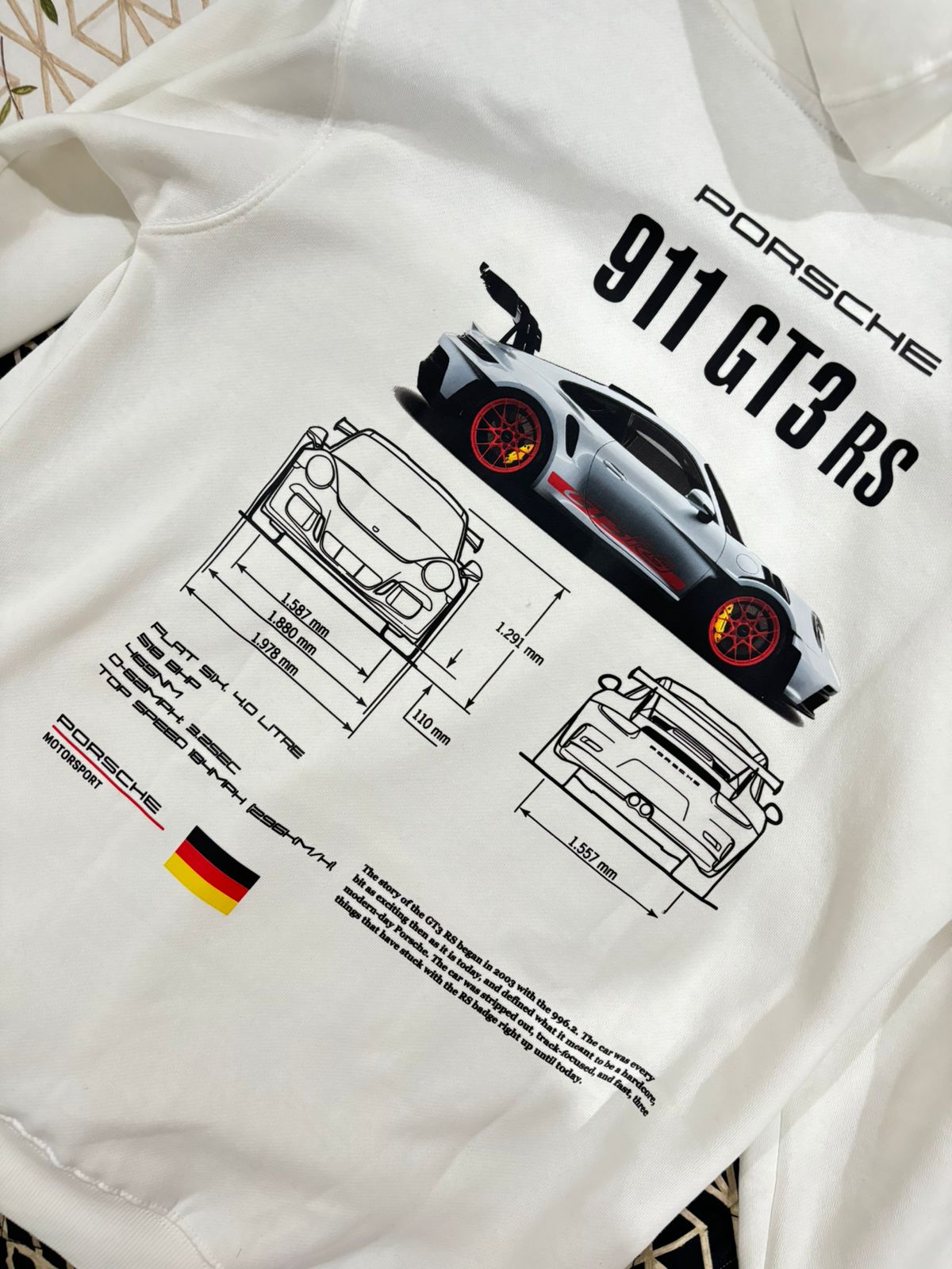 Porsche 911 GT3 RS - Hoodie