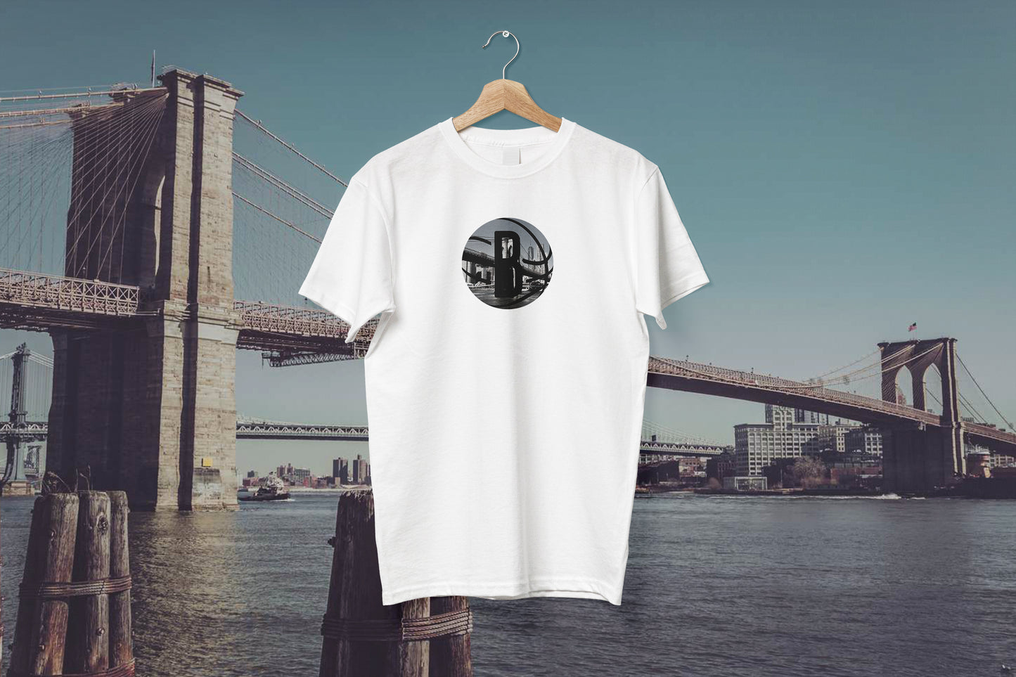 BasketballxBridge - Brooklyn Nets Tee