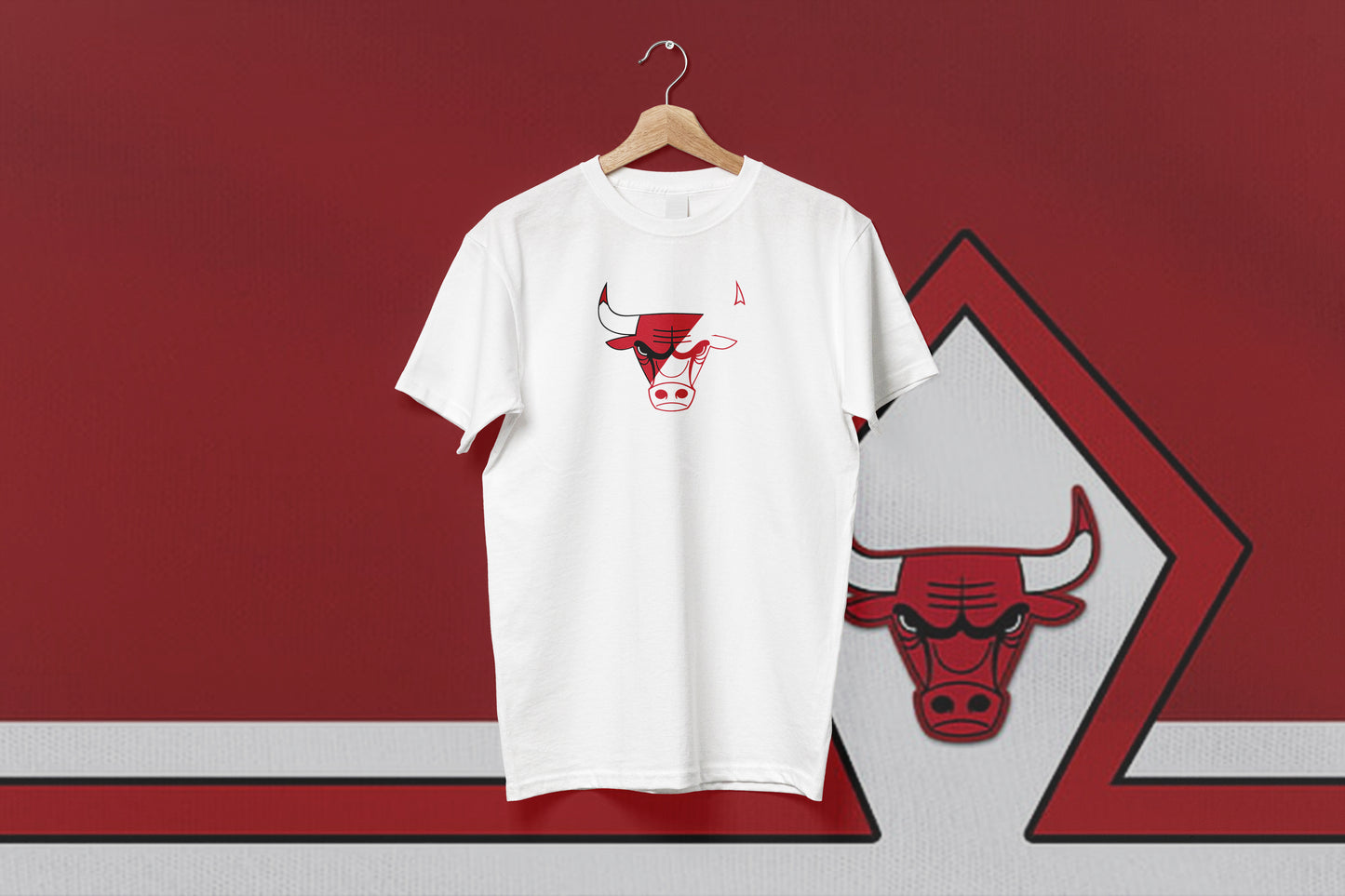 Bulls Split Logo T-Shirt