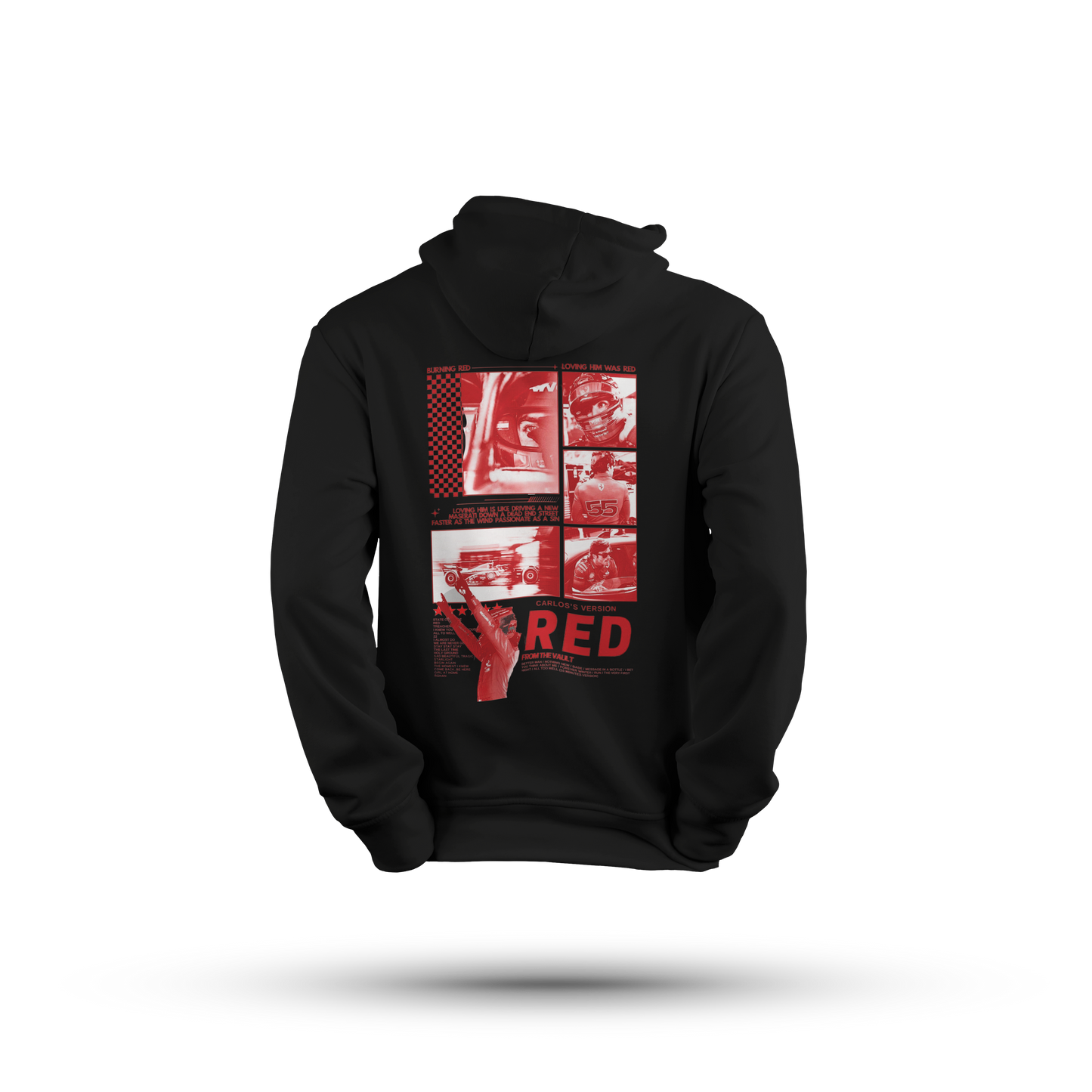 RED ~ Carlos's Version Graphic Hoodie