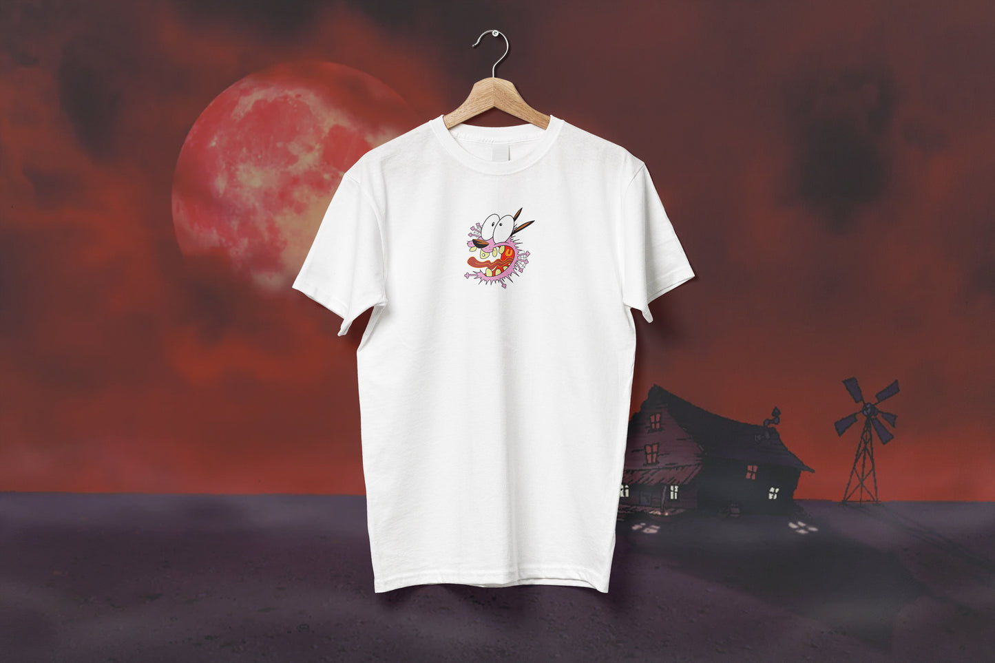 Courage the Cowardly Dog - Scream T-shirt