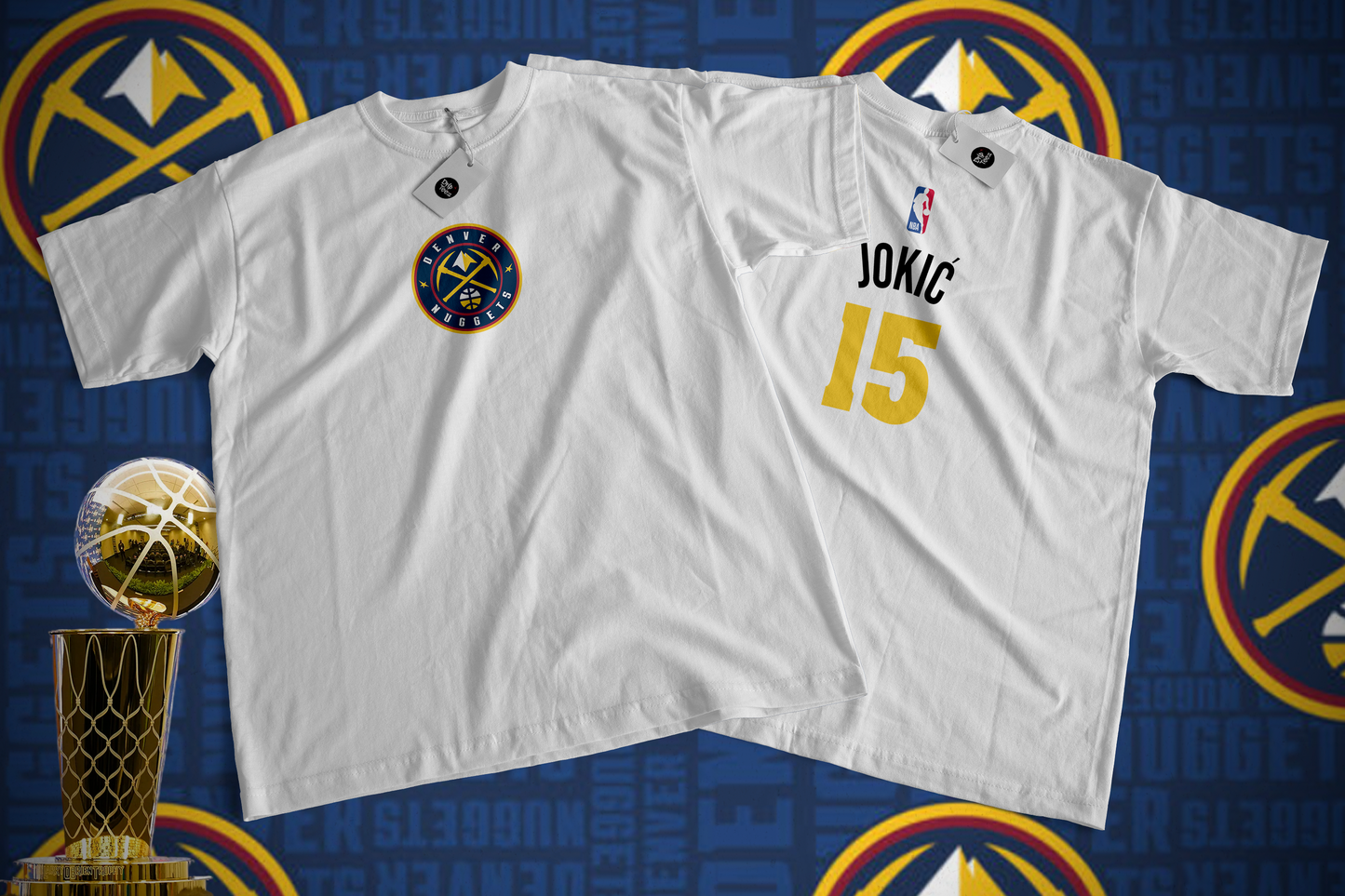 Jokic Denver Nuggets Fanwear Tee