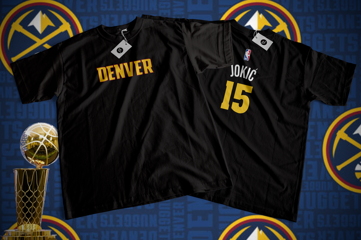 Jokic Denver Nuggets Fanwear Tee