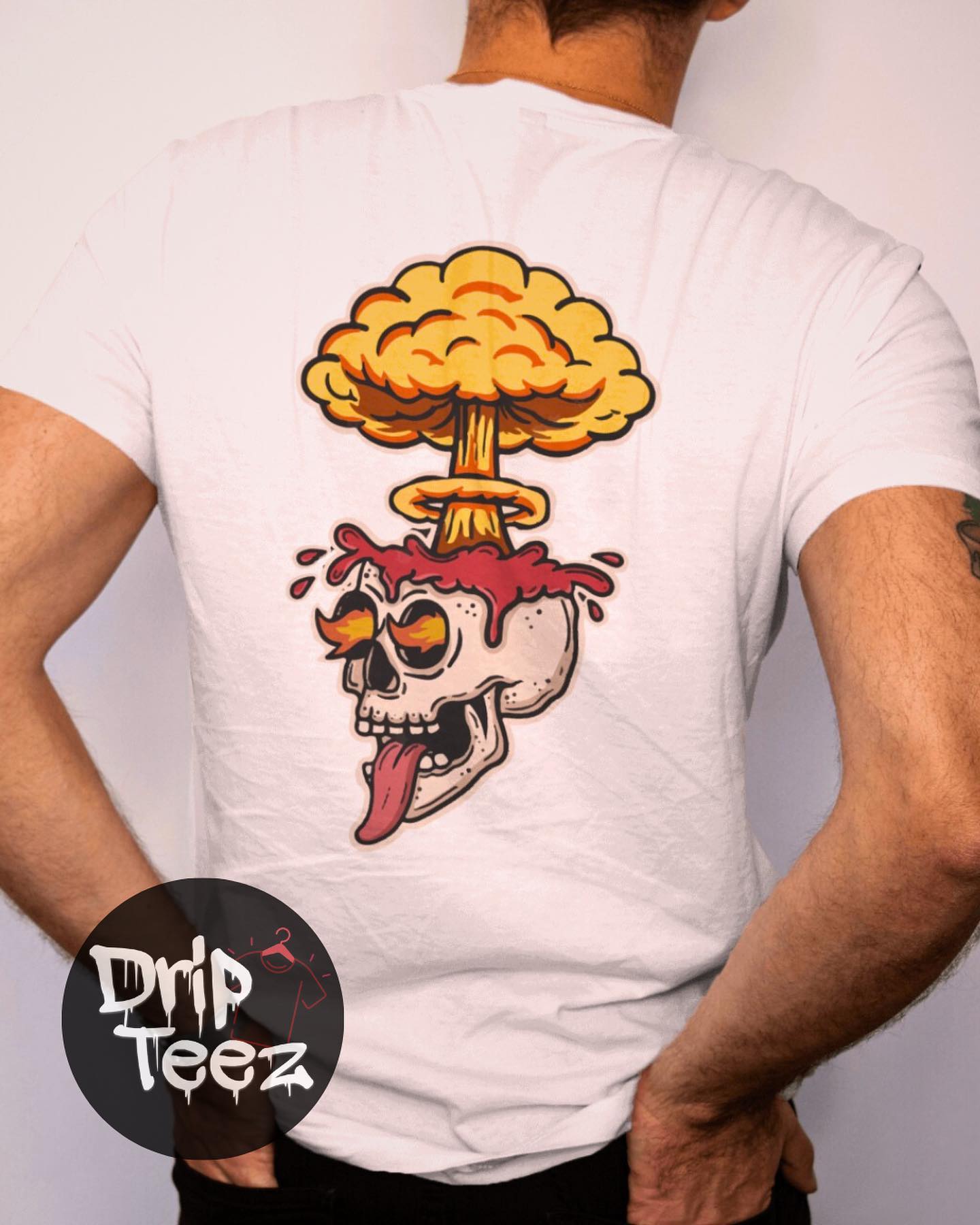 Skull Bomb Graphic Tee