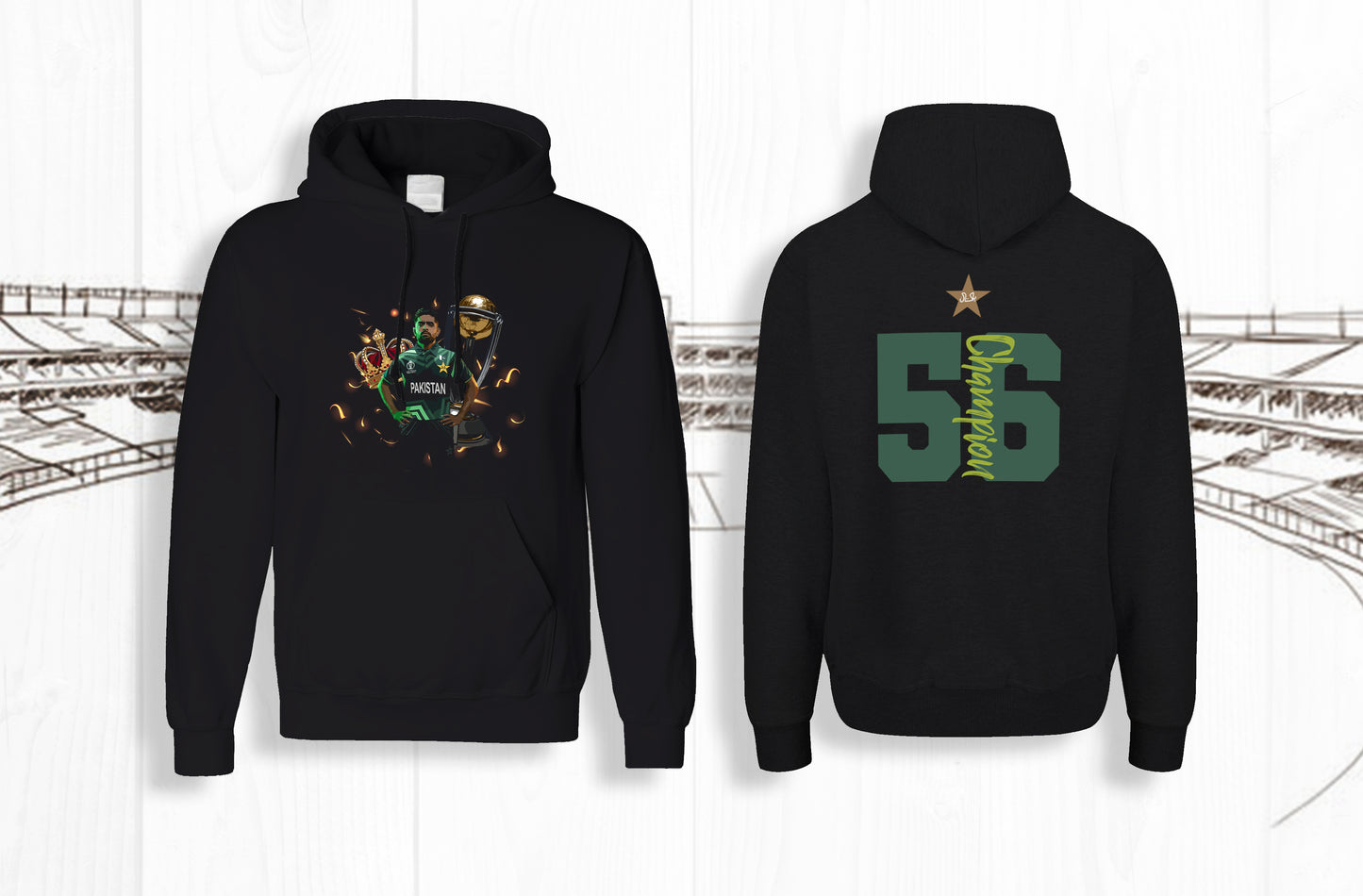 Babar Azam - CHAMPION Hoodie