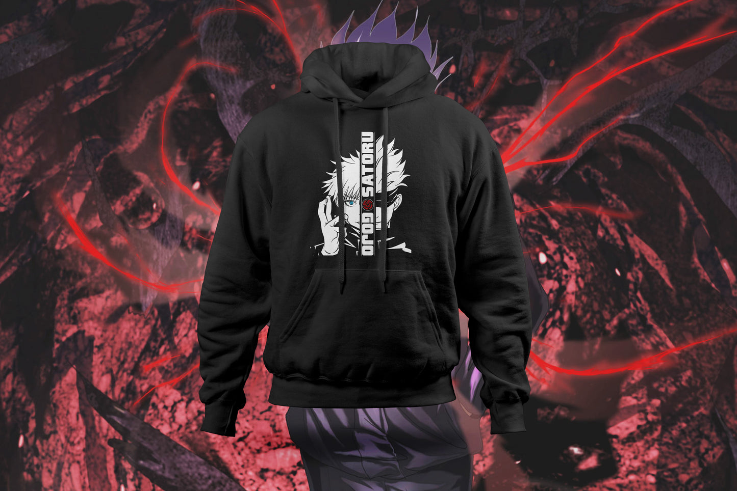 Satoru Gojo Split Hoodie