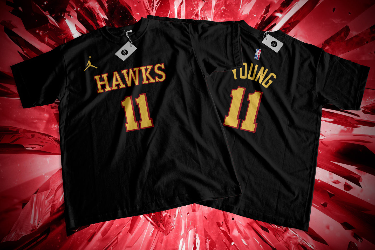 TRAE YOUNG Hawks Fanwear Tee