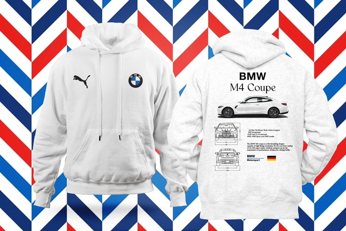 BMW M4 Coupe Hoodie