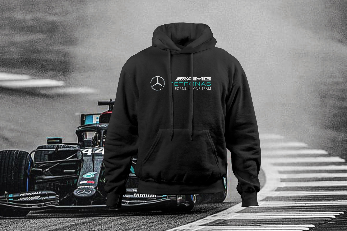 Mercedes Petronas Logo Hoodie