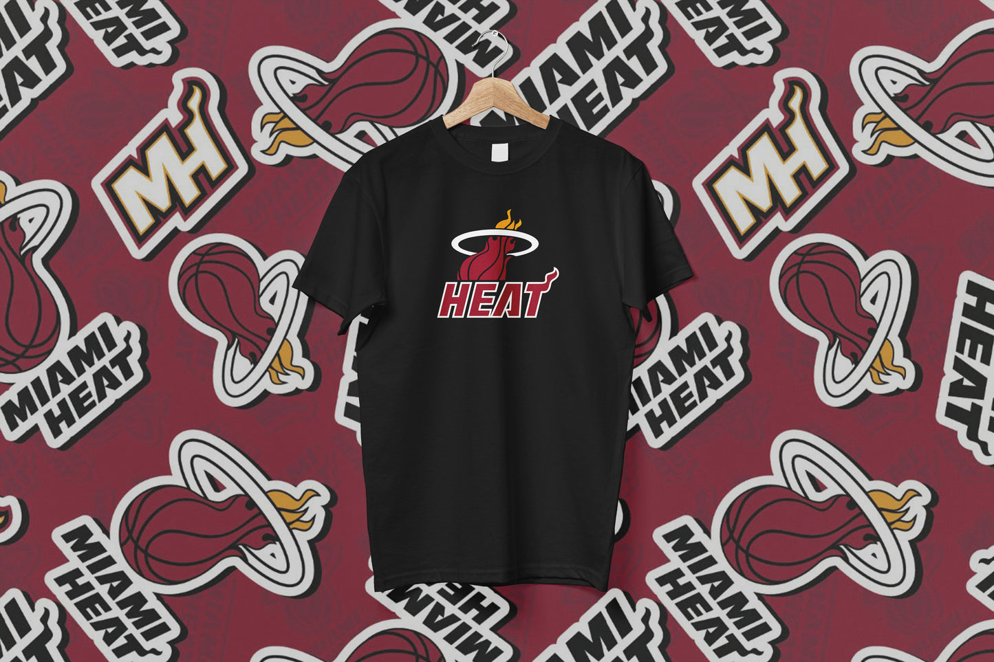 Miami Heat Text T-Shirt