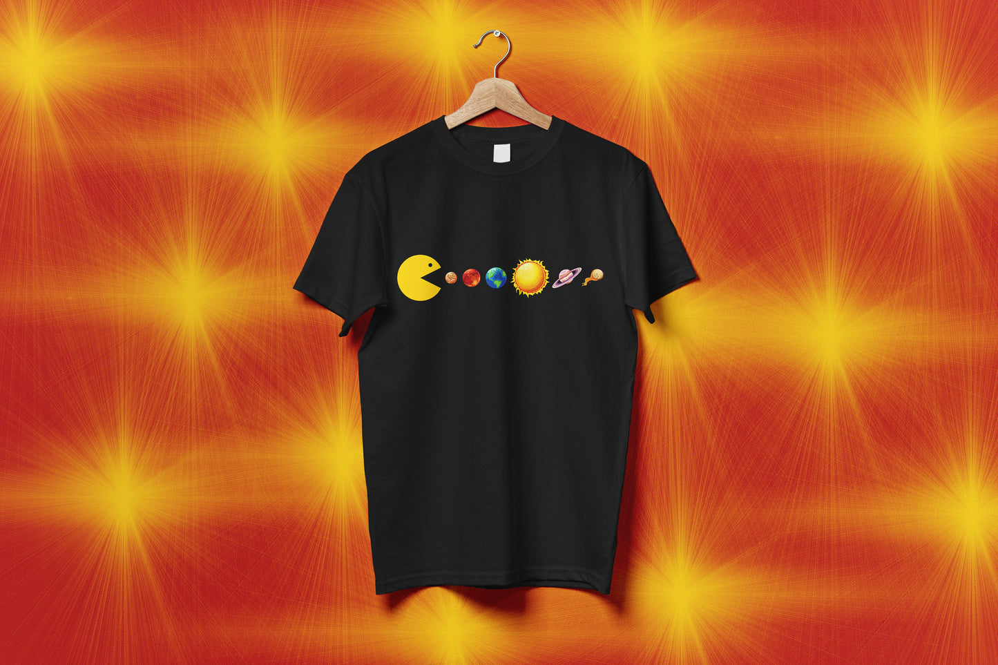 PacMan Solar System T-Shirt