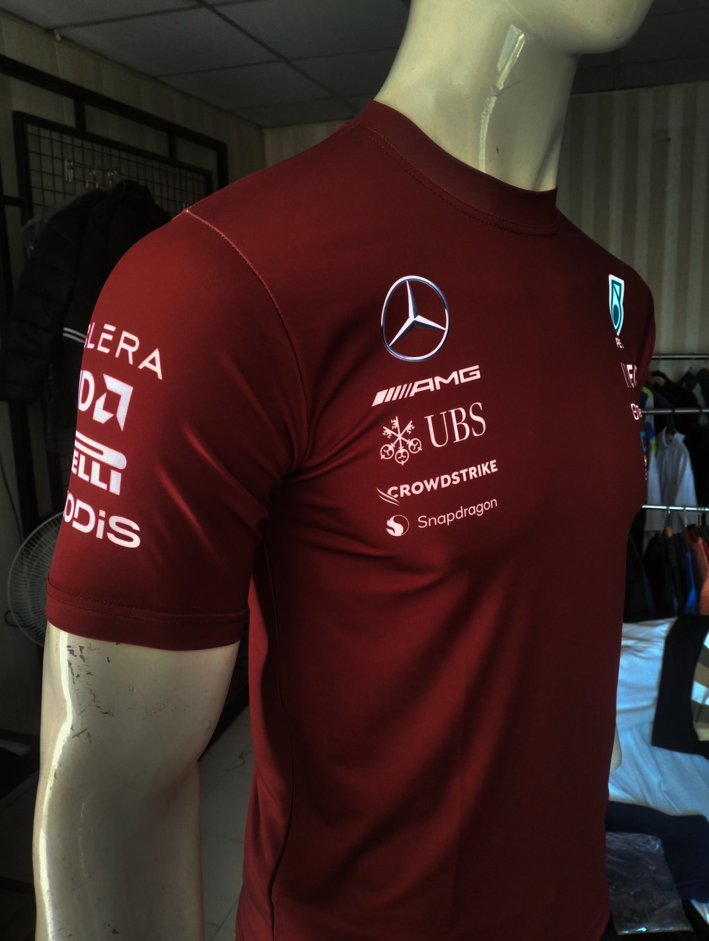 Mercedes AMG 2024 - Premium Lycra T-Shirt