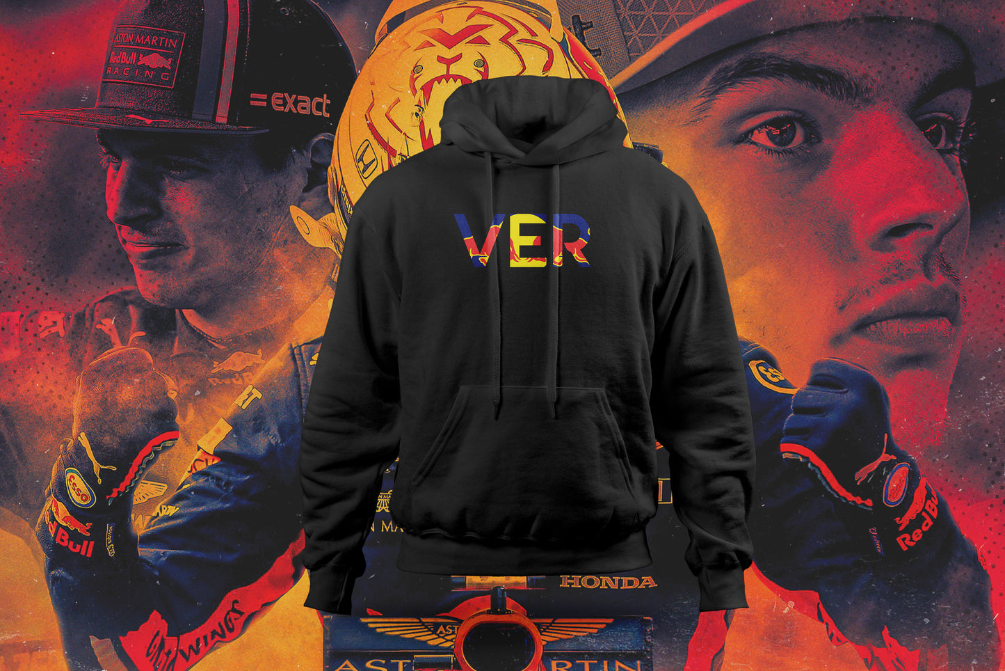 "VER" RedBull Hoodie/Sweatshirt